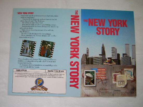 NEW YORK STORY (Vhs-Omslag)